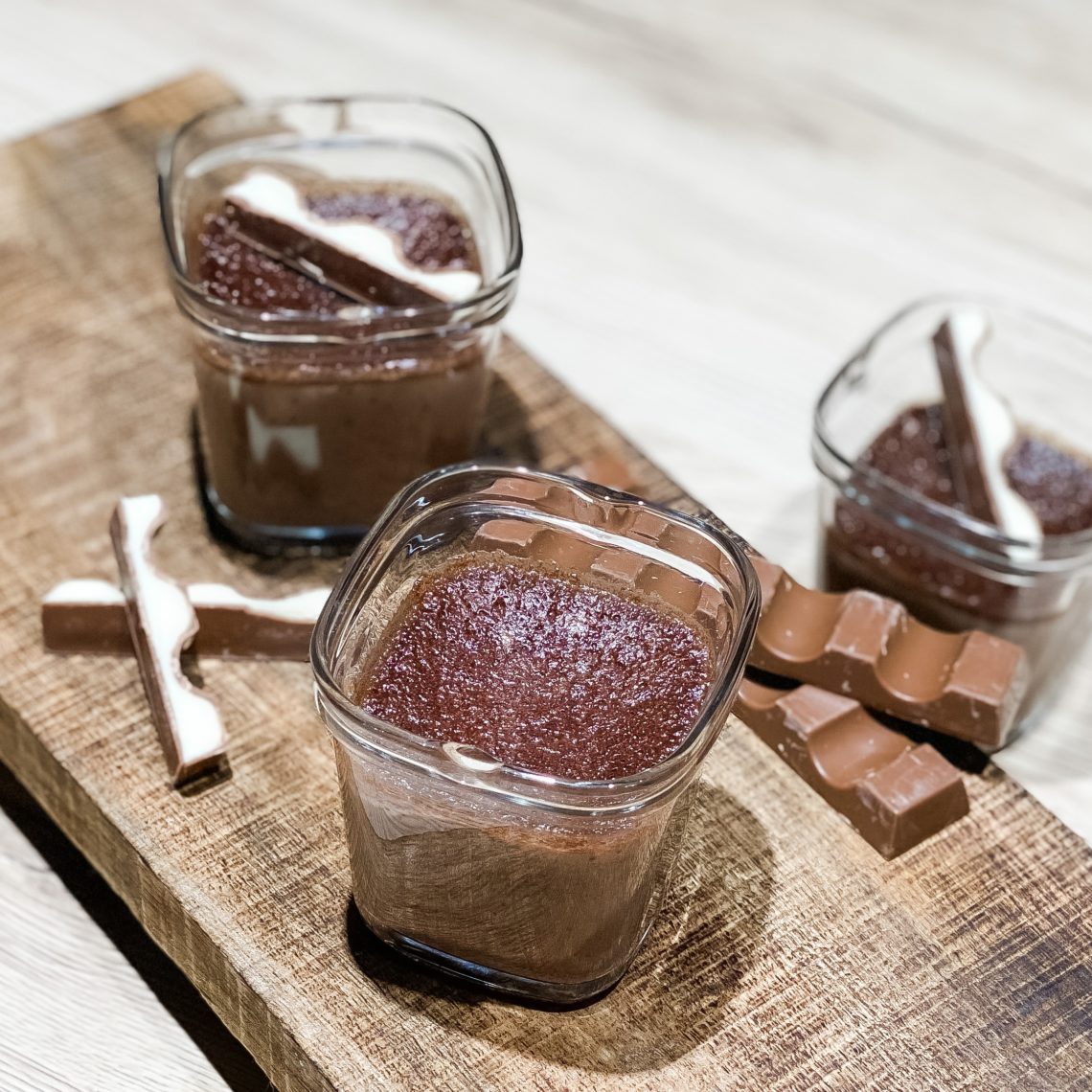  Recette de Crème chocolat Kinder - yaourtière SEB